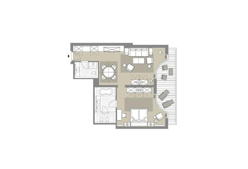 Люкс, Althoff Seehotel überfahrt