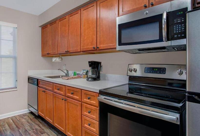 2 Szobás Suite, Towneplace Suites Knoxville Cedar Bluff
