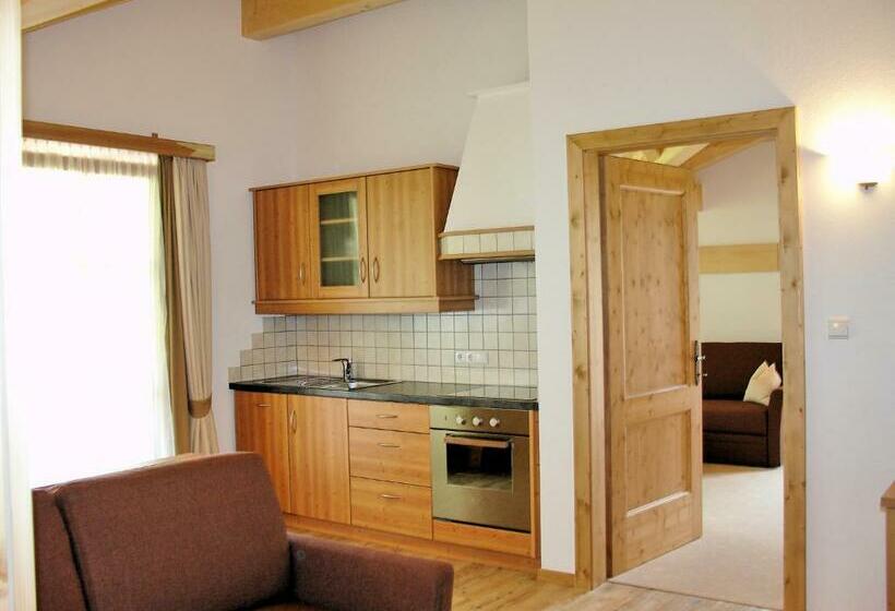 Апартаменты 1 Спальня с Балконом, Gsieserhof
