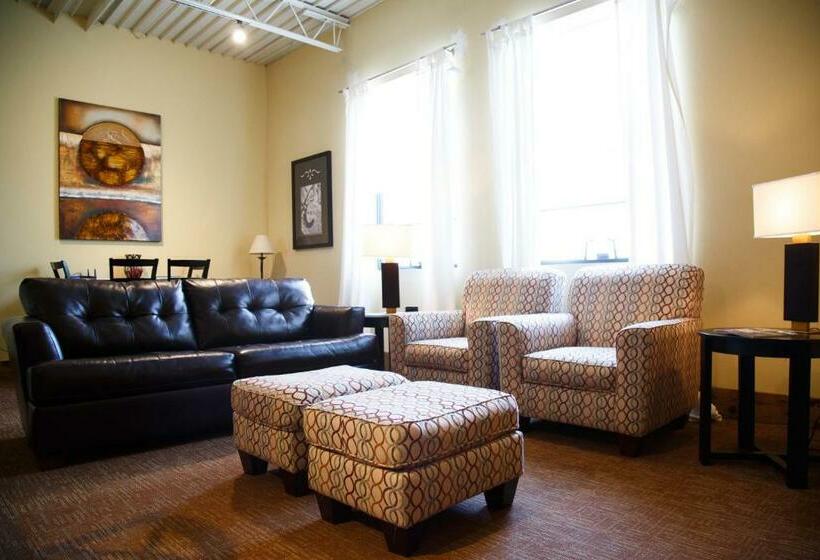 Апартаменты Deluxe 1 Спальня, The Lofts At The Five & Dime
