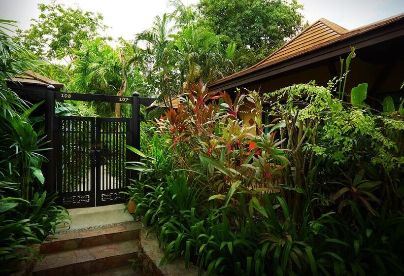 带花园景观和一个卧室的别墅, Bo Phut Resort And Spa   Sha Plus