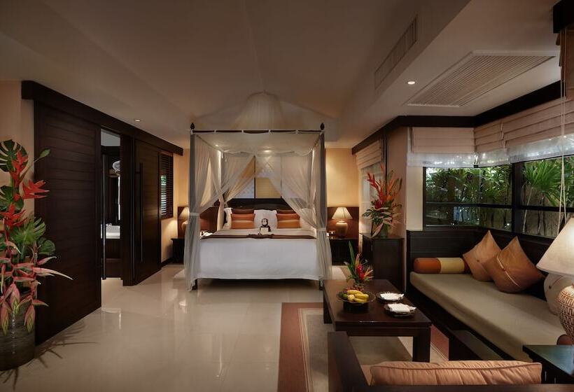 带花园景观和一个卧室的别墅, Bo Phut Resort And Spa   Sha Plus