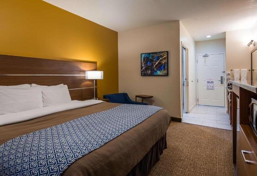 身障者適用キングサイズベッドルーム, Best Western Paradise