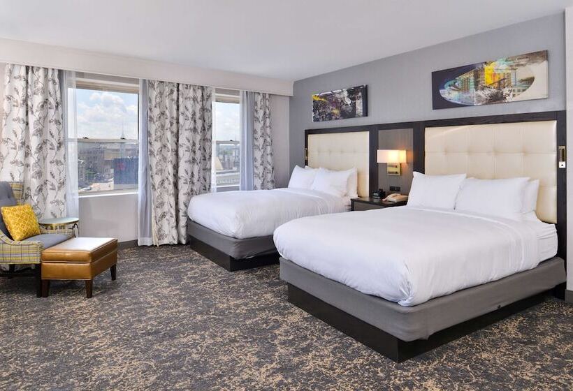 Номер Стандарт 2 Двуспальные Кровати, Doubletree By Hilton Utica