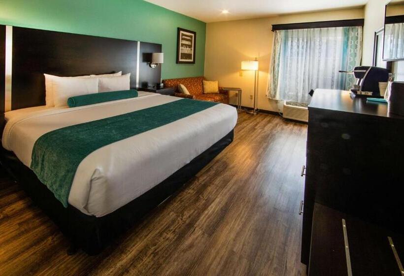 장애인을 위한 킹사이즈 침대 스탠다드 룸, Sugarloaf Hotel & Suites Duluth