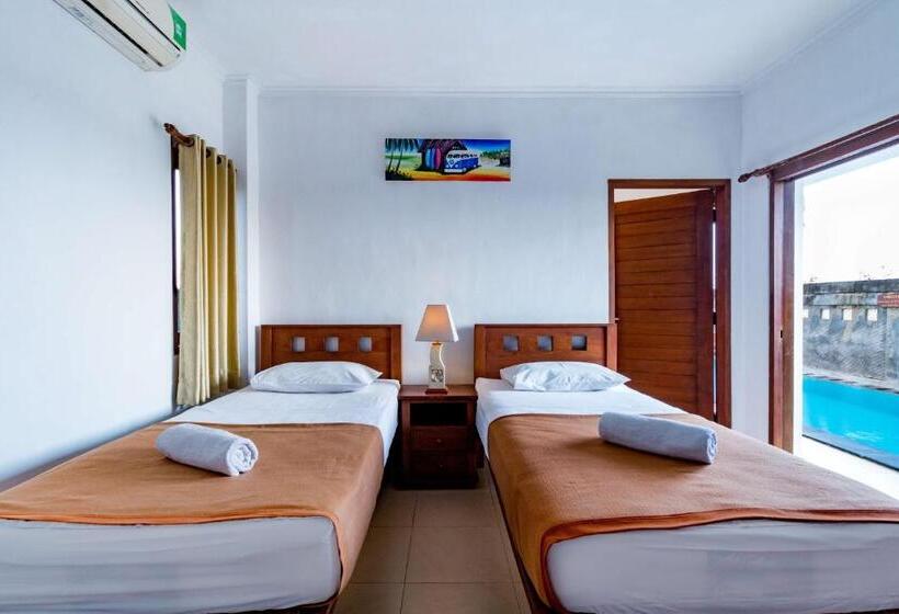 Номер Deluxe, Medewi Surf Villa
