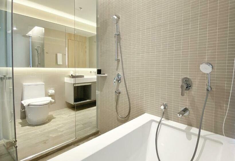 آپارتمان لوکس 1 خوابه, Oakwood Suites Bangkok