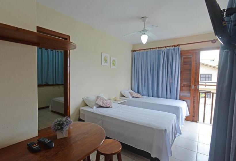 Quarto Quádruplo Estandar, Oceano Pousada   Buffet De Café Da Manhã E Serviço De Quarto Diário