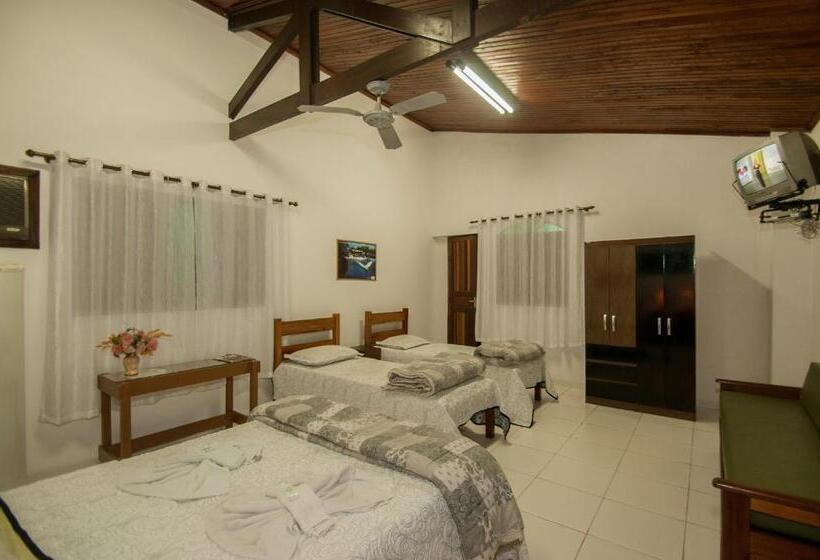 4인용 스탠다드 룸, águas Do Pantanal Inn Pousada