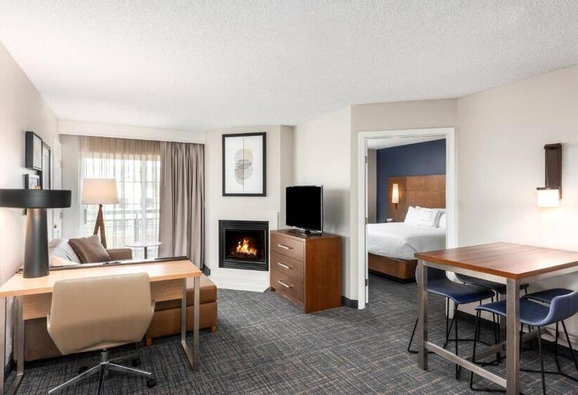 침실 2개 스위트, Residence Inn Springfield