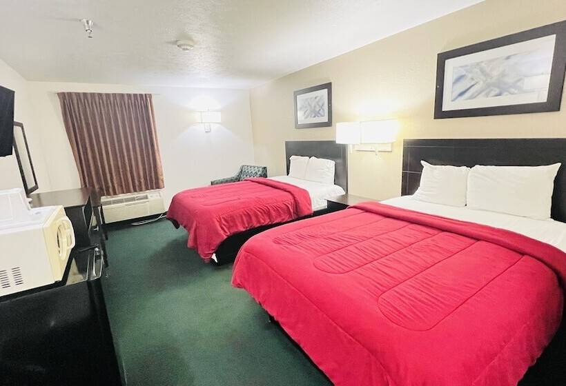 Номер Стандарт 2 Двуспальные Кровати, Americas Best Value Inn Pinckneyville