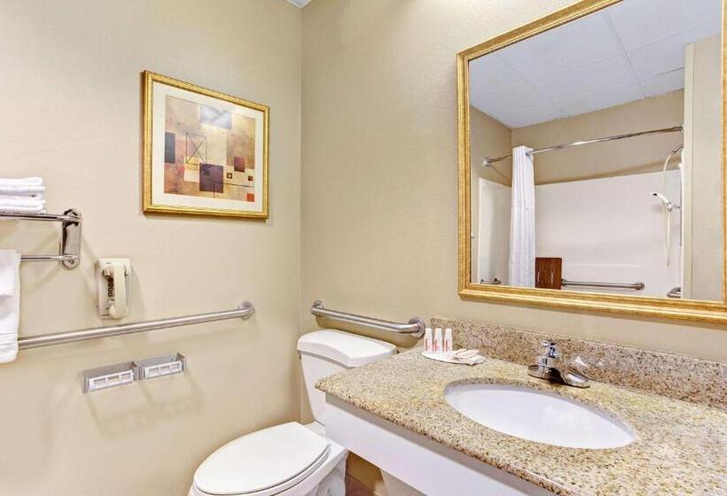 带大床的标准间, Super 8 By Wyndham Smithfield Selma