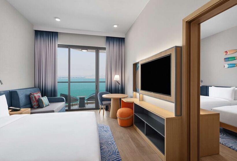 스탠다드 룸 더블 침대 2개, Hampton By Hilton Marjan Island