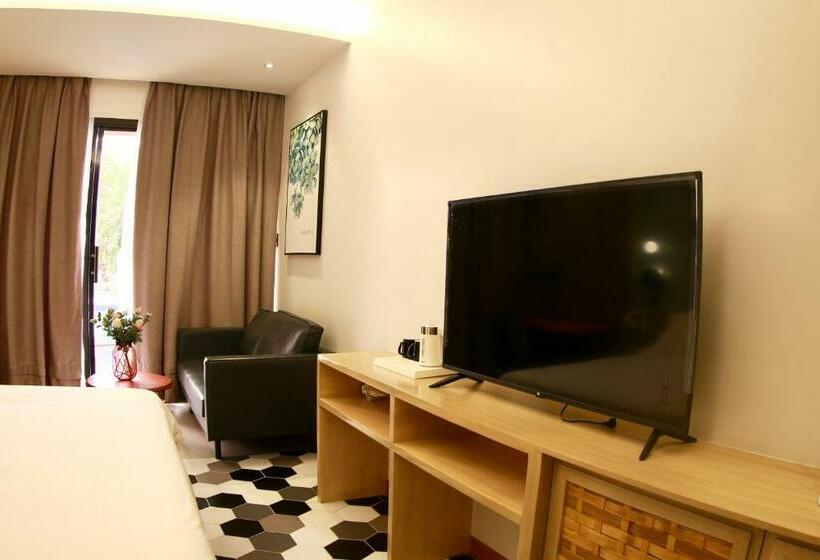 חדר סטנדרט עם מיטת קינג, Only Seed Resort 欧芮希度假酒店