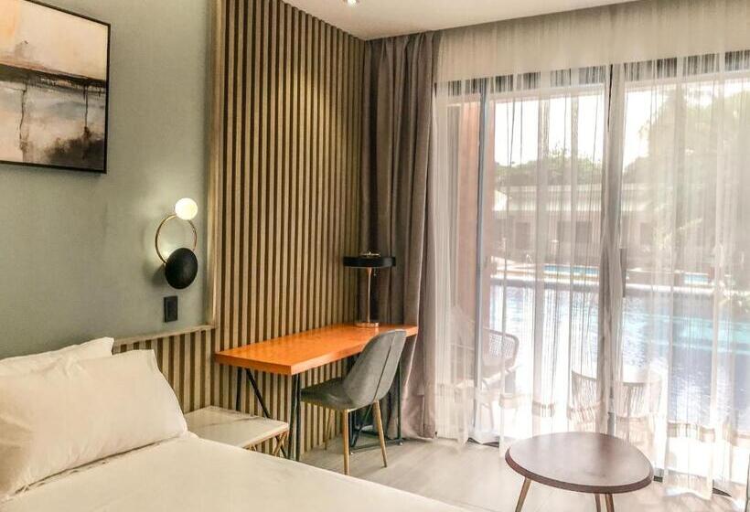 חדר סטנדרט עם מיטת קינג, Only Seed Resort 欧芮希度假酒店