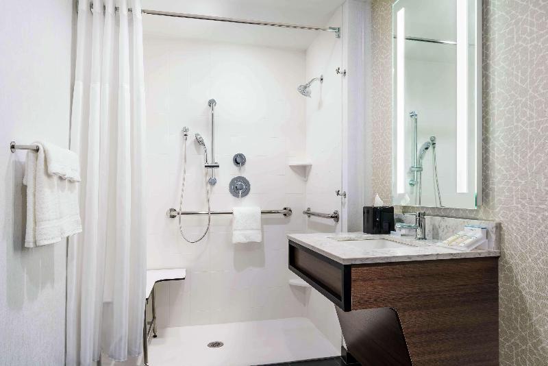 带大床的标准间, Hilton Garden Inn Annapolis Downtown