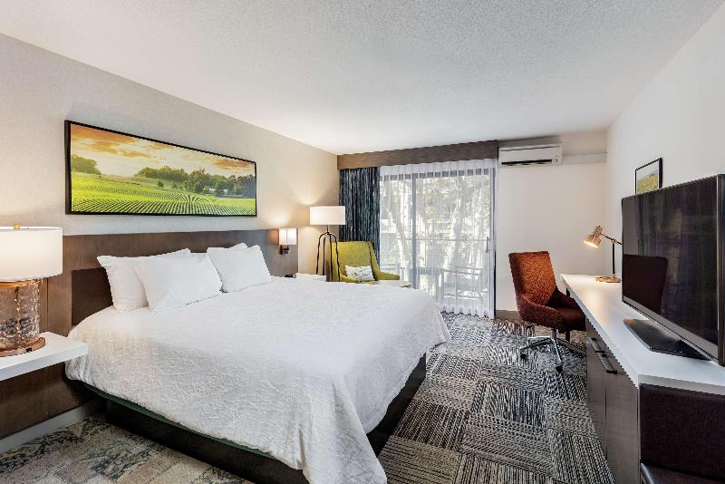 스탠다드 룸 킹사이즈 침대, Hilton Garden Inn Davis Downtown
