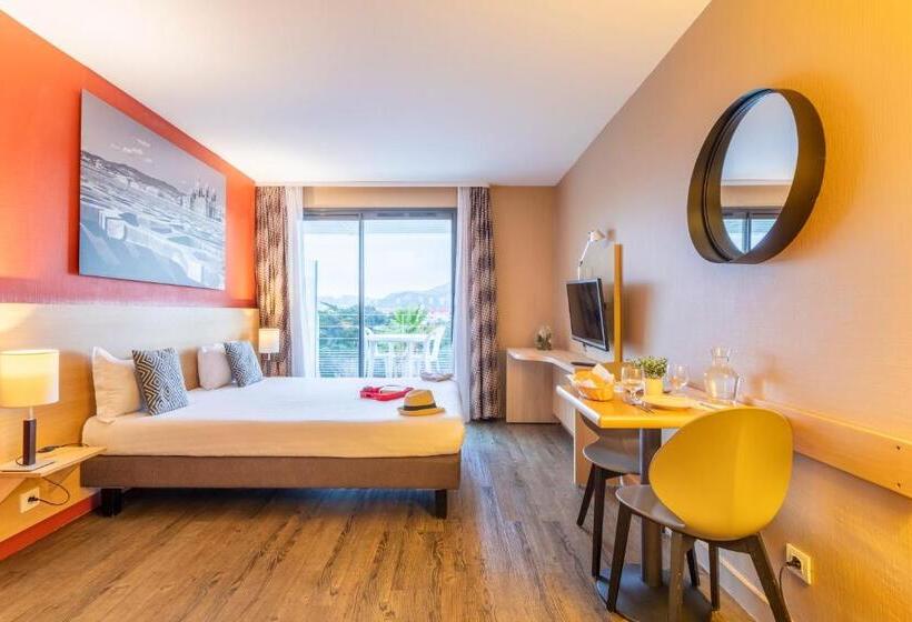 Escritório Estandar Cama Casal, Comfort Aparthotel Marseille Prado