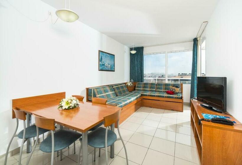 バルコニー付き１ベッドルームアパートメント, Aparthotel Costa Encantada