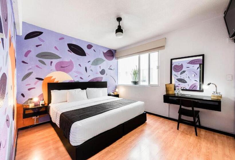 اتاق استاندارد با تخت بزرگ, Hi Hotel Impala Queretaro