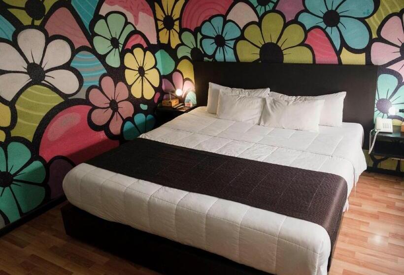 اتاق استاندارد با تخت بزرگ, Hi Hotel Impala Queretaro