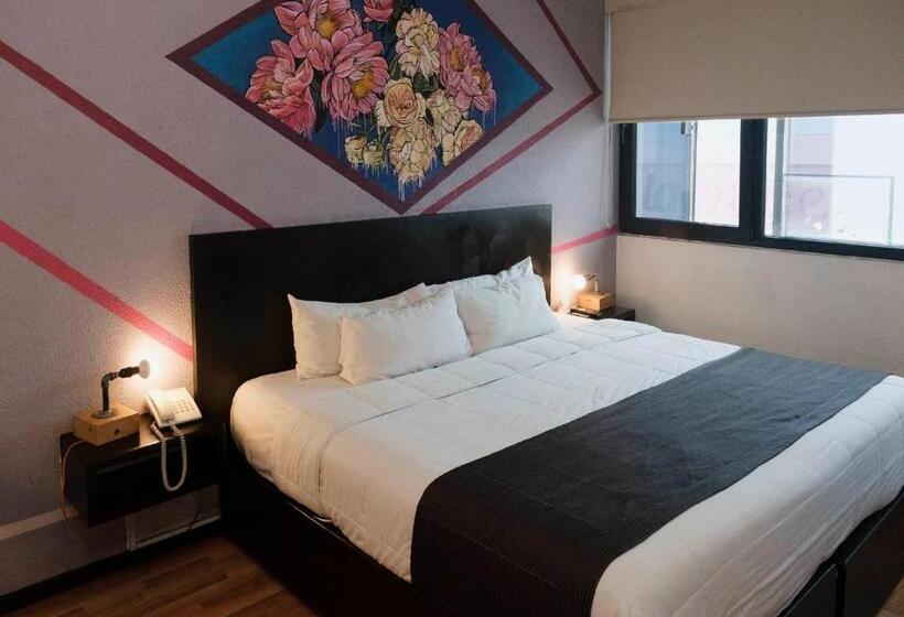 اتاق استاندارد با تخت بزرگ, Hi Hotel Impala Queretaro