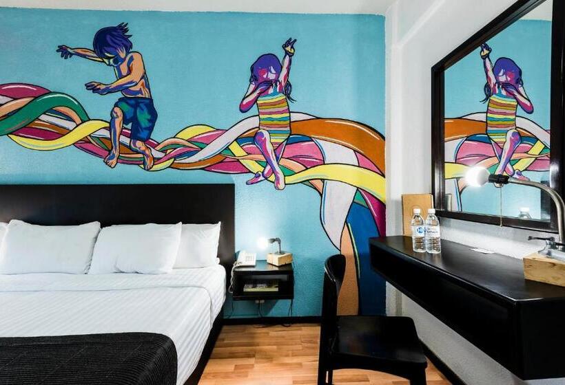 اتاق استاندارد با تخت بزرگ, Hi Hotel Impala Queretaro