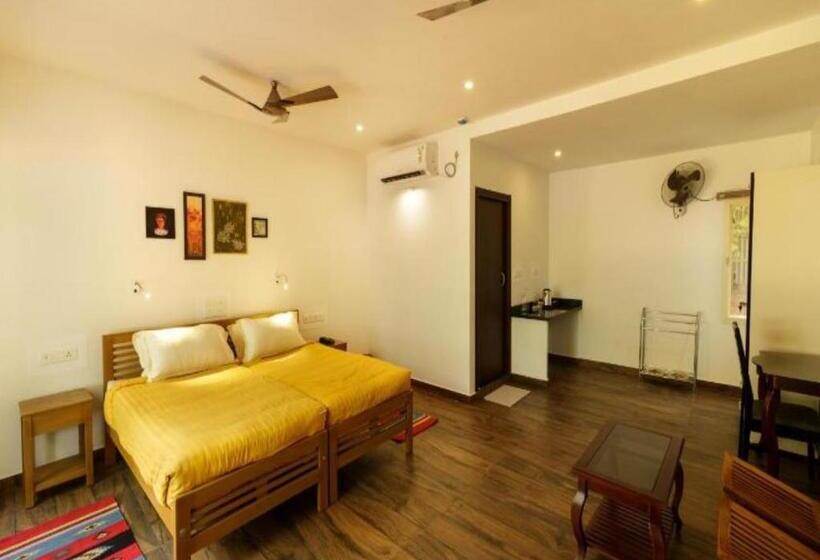 스탠다드 룸 가든 전망, Lhasa Ayurveda And Wellness Resort   A Blusalzz Collection, Kochi, Kerala