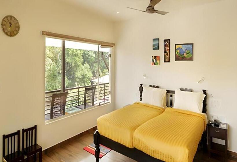 스탠다드 룸 가든 전망, Lhasa Ayurveda And Wellness Resort   A Blusalzz Collection, Kochi, Kerala