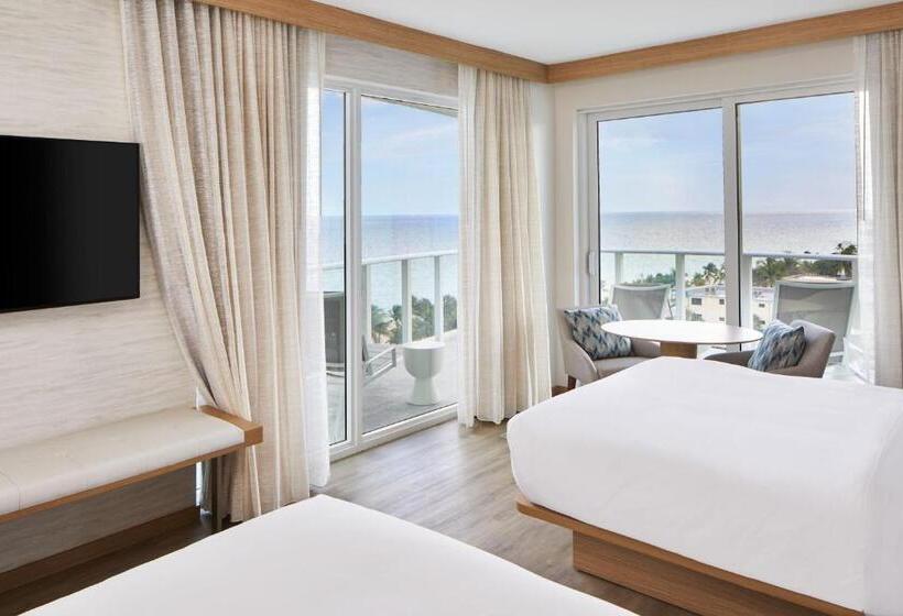 스탠다드 발코니 룸 바다 전망, Ac Hotel By Marriott Fort Lauderdale Beach
