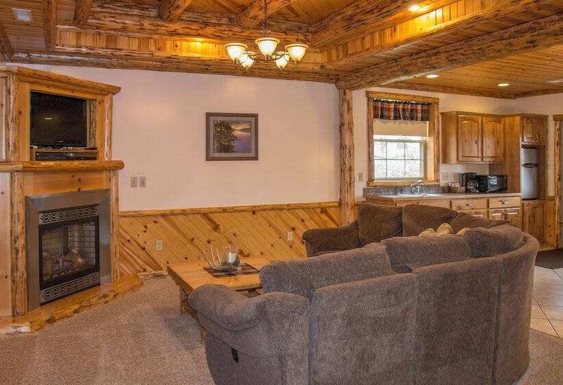 2 베드룸 디럭스 스위트, Sojourner's Lodge & Log Cabin Suites