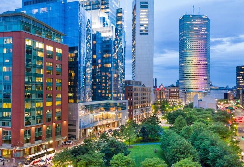 클래식 룸 더블 침대, Intercontinental Boston, An Ihg