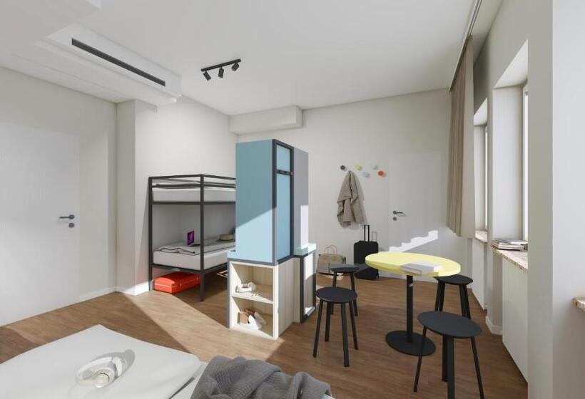 Четырехместный Номер Стандарт, Meininger Hotel München Zentrum