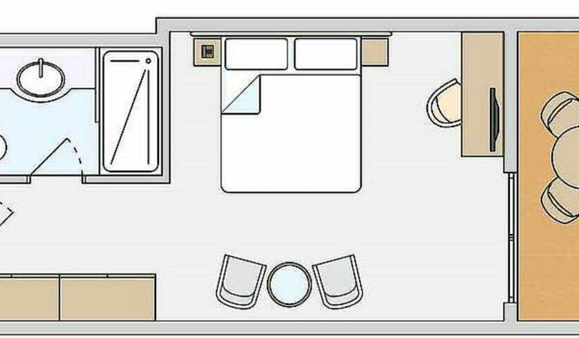 Quarto Economy, Robinson Jandia Playa   Adults Only