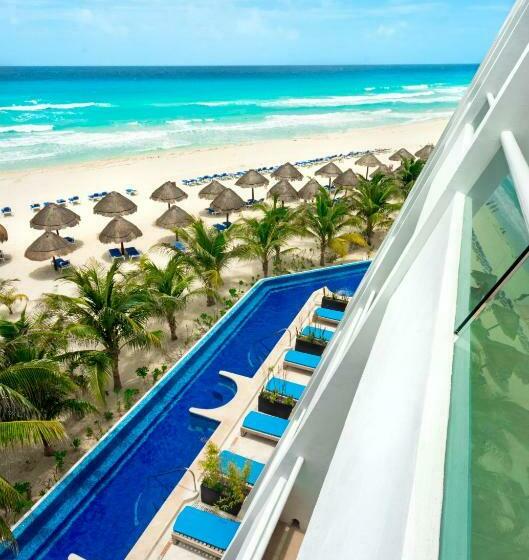 חדר דלוקס נוף לים, Flamingo Cancun - All Inclusive