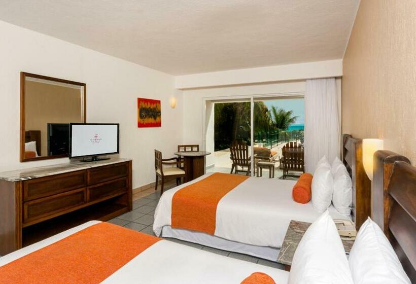 חדר סטנדרט נוף לים, Flamingo Cancun - All Inclusive