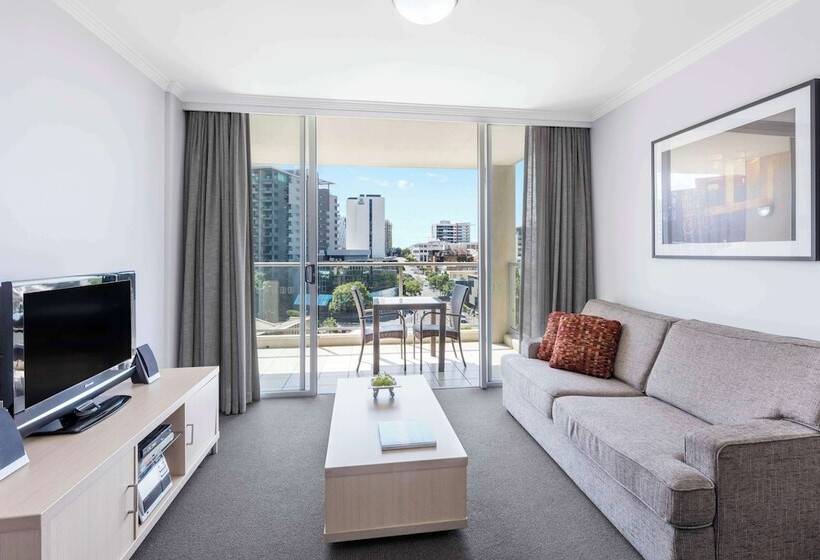 Апартаменты Ejecutiva 2 Спальни, Oaks Brisbane Lexicon Suites