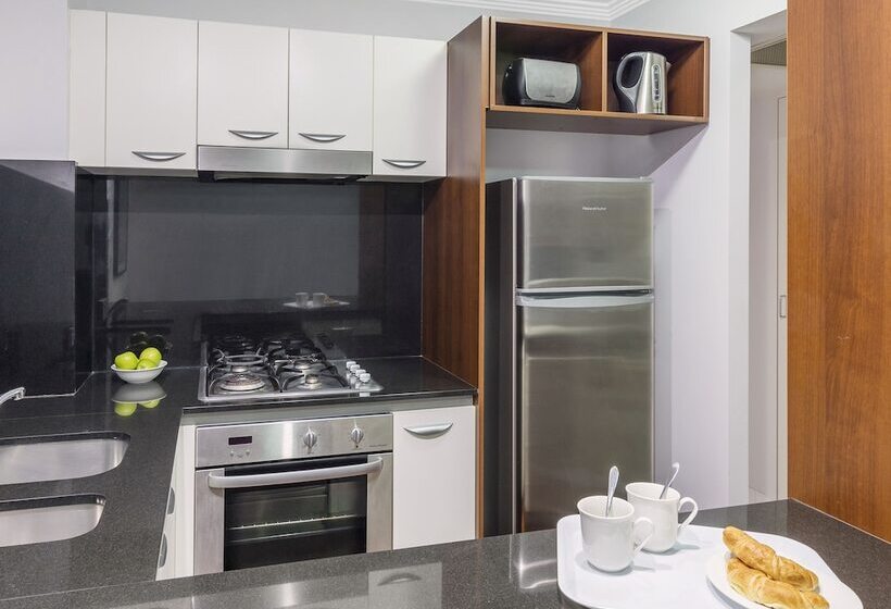 Апартаменты 1 Спальня, Oaks Brisbane Lexicon Suites