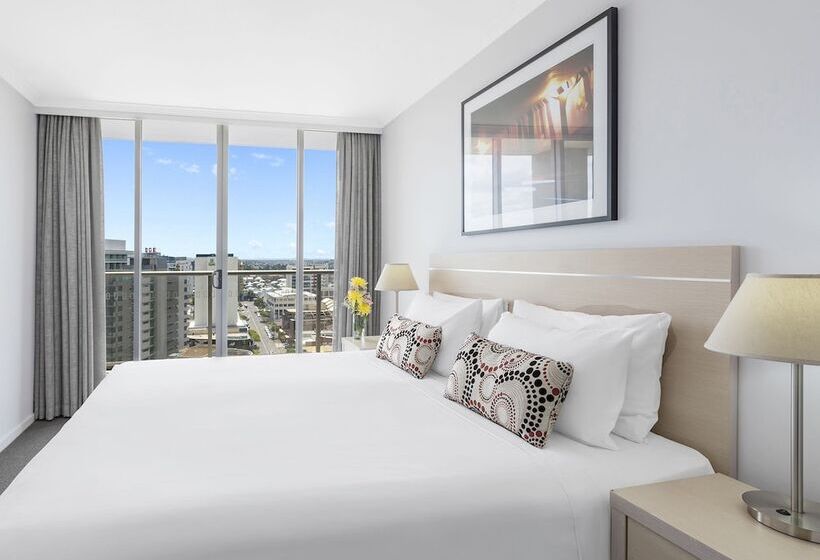 Апартаменты Ejecutiva 2 Спальни, Oaks Brisbane Lexicon Suites