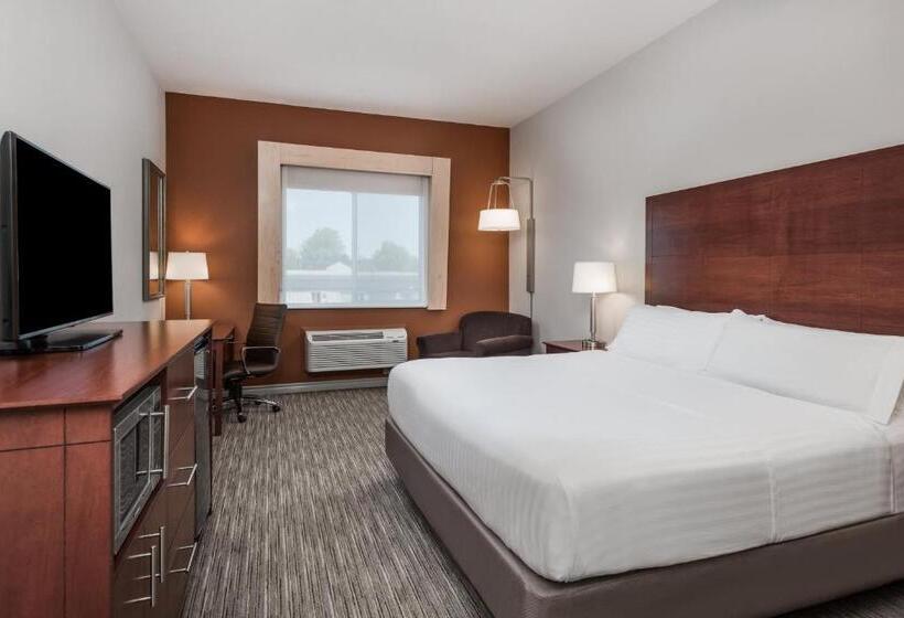 장애인을 위한 킹사이즈 침대 스탠다드 룸, Holiday Inn Express Hotel & Suites 1000 Islands   Gananoque, An Ihg