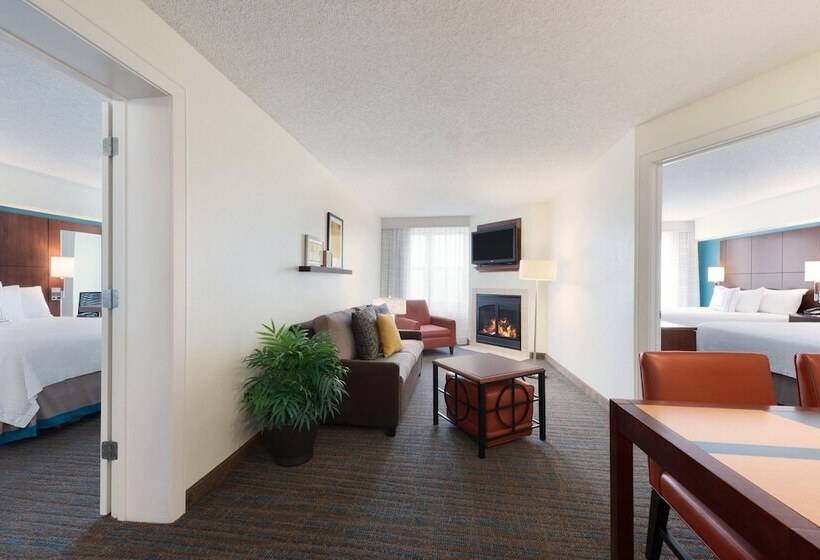 Люкс 2 Спальни, Residence Inn By Marriott Oklahoma City Downtown/bricktown