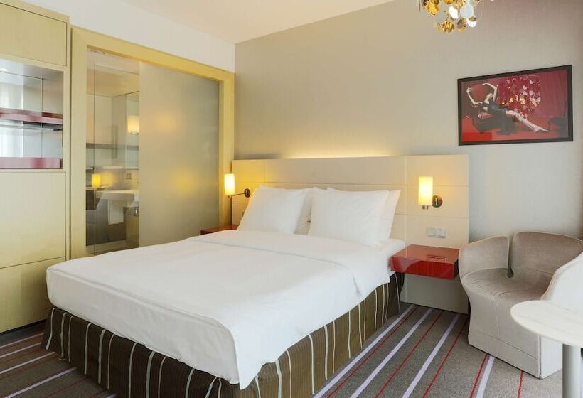 수피리어 룸, Radisson Blu Media Harbour Hotel, Düsseldorf