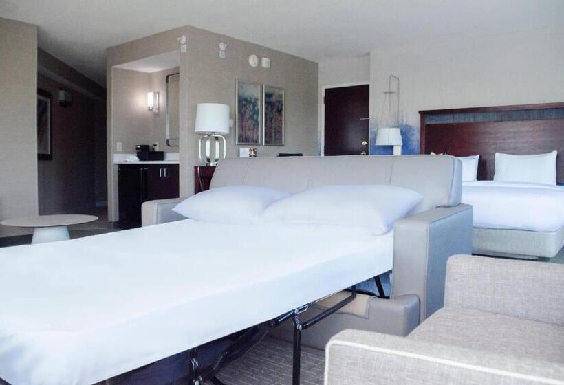 キングサイズベッドのスイートルーム, Minneapolis Marriott West