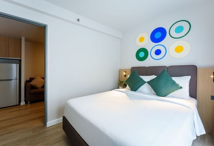 Apartamento Deluxe 1 Dormitório, Citadines Sukhumvit 16 Bangkok