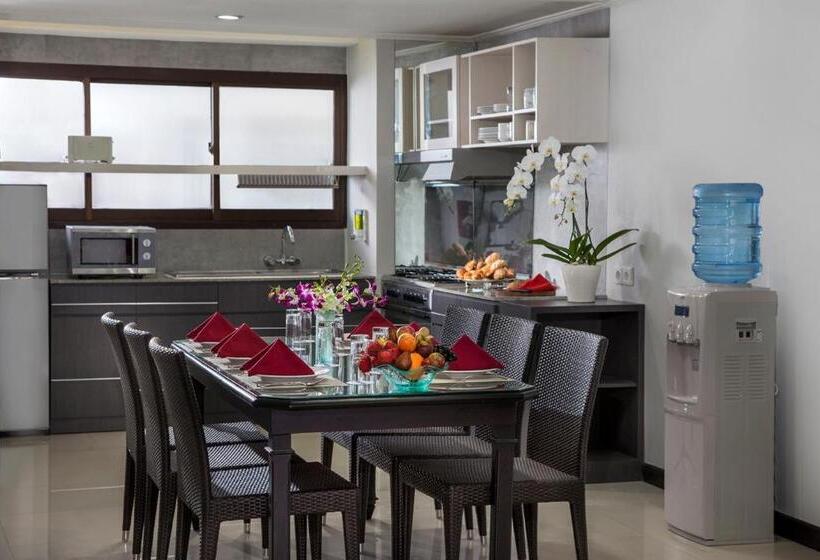 Balkonlu 2 Yatak odalı Daire, Prime Plaza Suites Sanur – Bali