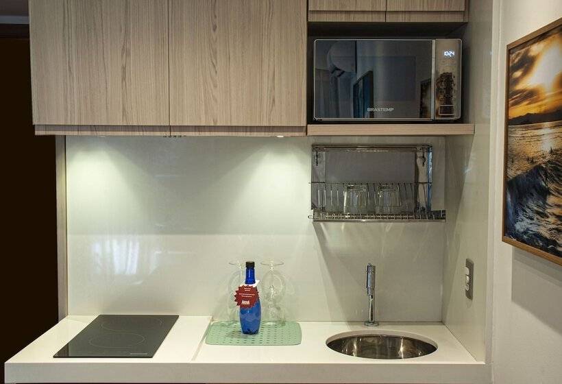 Apartamento Deluxe 1 Dormitório, Anna Suites Ipanema By Arena Hotéis
