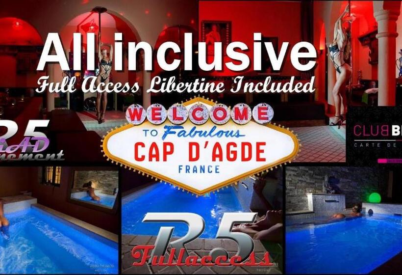 Апартаменты 1 Спальня, Studio Village Naturiste Hôtel Restaurant Libertin Cap D Agde