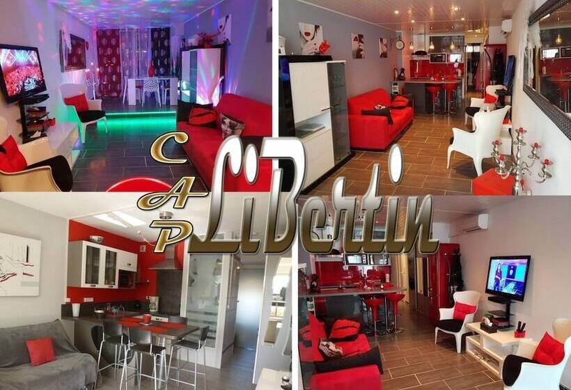 Апартаменты Deluxe 1 Спальня, Studio Village Naturiste Hôtel Restaurant Libertin Cap D Agde