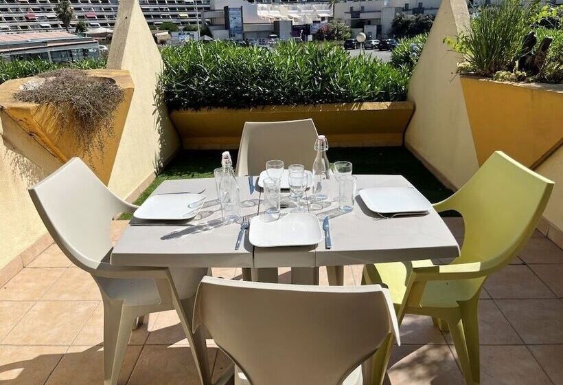 Студия Deluxe, Studio Village Naturiste Hôtel Restaurant Libertin Cap D Agde