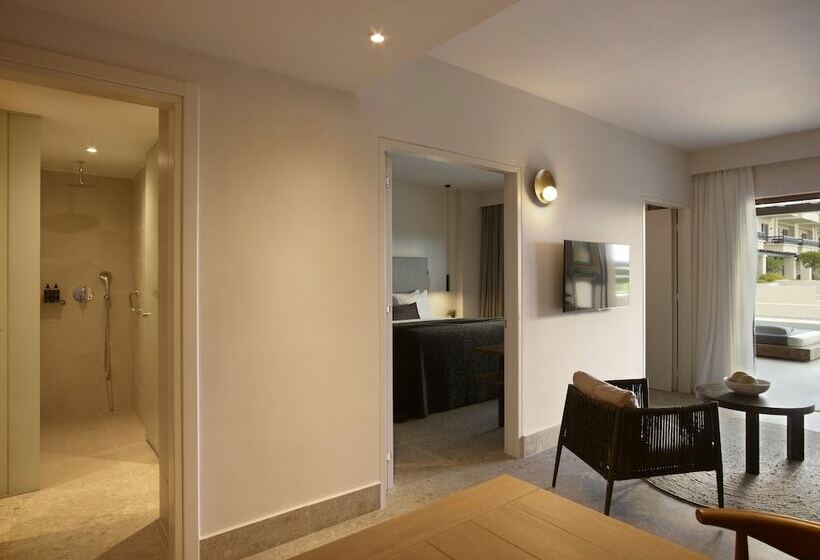 套房配有游泳池, Asterion Suites & Spa   Designed For Adults